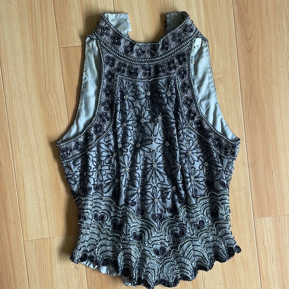vintage piece, flapper girl era top